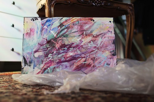 Original abstrakte - /,