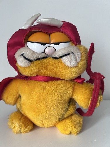 Garfield puppe teufel mit - puppe,,