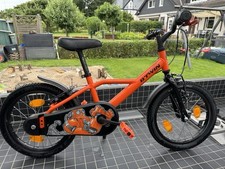 BTwin 16 Zoll Kinderfahrrad Roboter Orange Inkl. Stützräder Top Zustand
