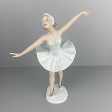Große Ballerina v. Wallendorfer Porzellan, Thüringen - Figur Ballett-Tänzerin
