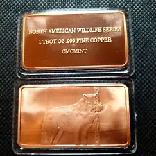 Kupferbarren 1 oz Wildlife