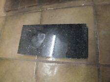 Nero Impala Granitplatten polierter geschliffen Oberfläche Granit Muster Platte