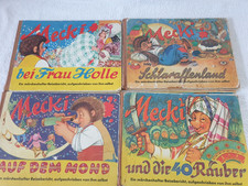 4x Mecki Bücker 60er Jahre