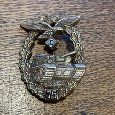 Orden Wk2 Panzerkampfabzeichen Luftwaffe entnazifiziert.    WK154