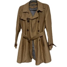 ORSAY  Trenchcoat Damen Gr.38 Beige Mit Tollen Details  Zustand Gut