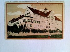 Pfarrkirchen, K. Landwirtschaftsschule von Südwest, farbig, Ansichtskarte, gelau