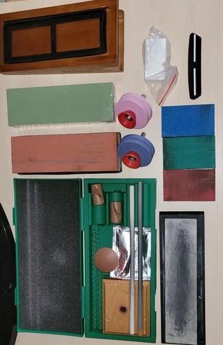 Großes schleifsteinset messer - großes,