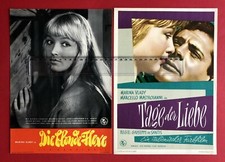 2 x Original DDR Progress Filmplakat in A4 Format 1956 Die blonde Hexe ( F20431