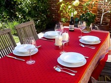 Tischdecke Jacquard Baumwolle