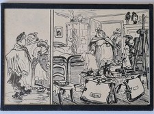 HEINRICH ZILLE Original eigenhändig, Brief, handsigniert, an August Kraus' Frau