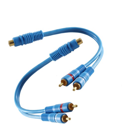 Stück cinch kabel - 2, y-kabel