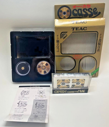 Teac open cassette tape - teac,