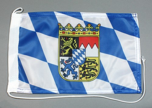 Bayern wappen bootsfahne - wappen, 30x45