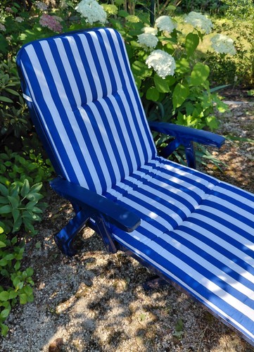 Klappbare gartenliege mit - gartenliege,