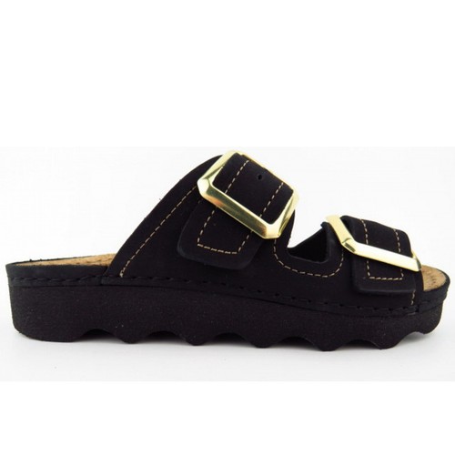 Rohde nubuk damen pantolette - nubuk,