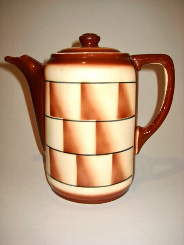 Grosse bunzlau art deco kanne - grosse,