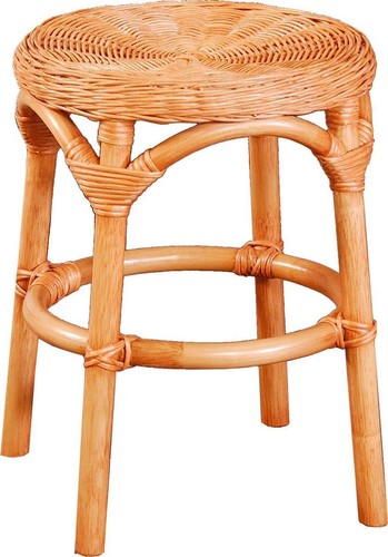 Hocker aus rattan rund - hocker,