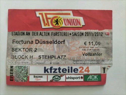 Sammler ticket 1 fc - sammler, 1.fc