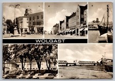 AK Wolgast Mehrbildkarte 