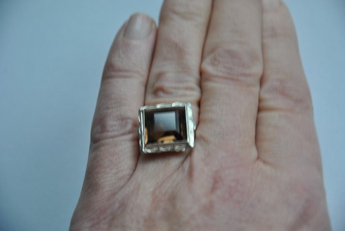 Antik jugendstil ring rauch - ring,