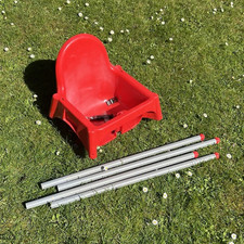 Kleinkindschaukel rot Metall