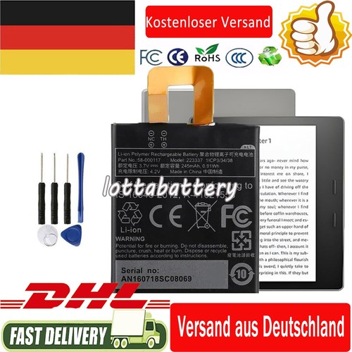 Akku für amazon kindle - für, oasis