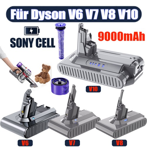 9000mah akku für dyson - dyson, v7