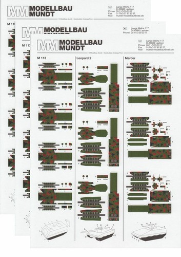 Mundt modellbau 3x fahrzeuge - 3x,