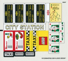 Lego city aufkleber sticker - lego®,