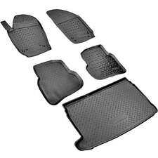 Fußmatten & Kofferraumwanne Set passend für VW Polo V | 6R, 6C | BJ 2009-2017