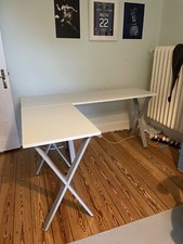 VCM Eckschreibtisch Schreibtisch, Weiß Winkeltisch Lona