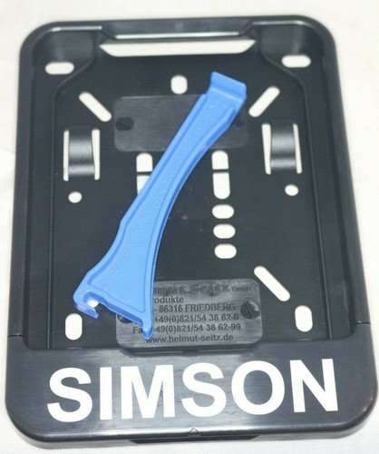 Kennzeichenhalter simson s70 - kennzeichenhalter,