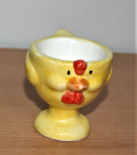 Eierbecher Huhn Hahn gelb Keramik