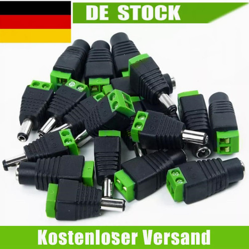 Steckverbinder set 10x - dc,