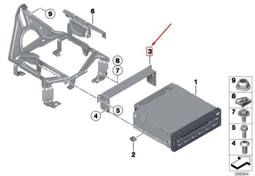 Bmw halter dvd wechsler - wechsler, cd