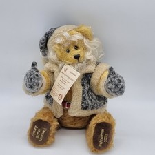 Hermann Coburg Weihnachtsbär 2000 limitiert 2000 43 cm Mohair