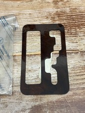 Schaltkulisse Zebrano Holz