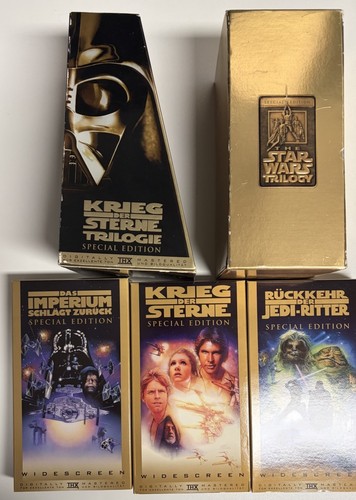 Star wars trilogie vhs krieg - vhs,