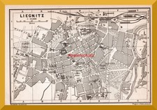 Liegnitz hist stadtplan von - liegnitz, +hist.