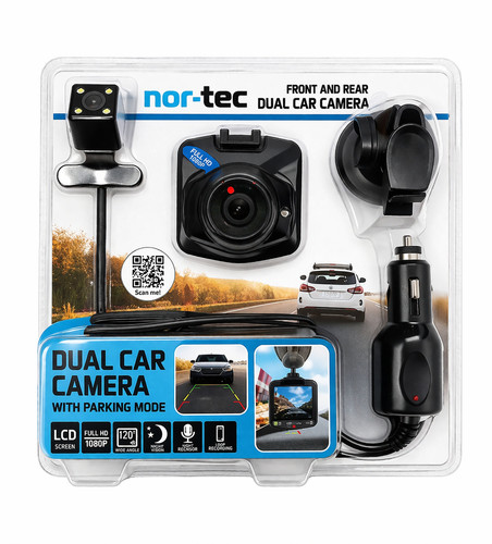 Dashcam dual kamera - kamera, hd
