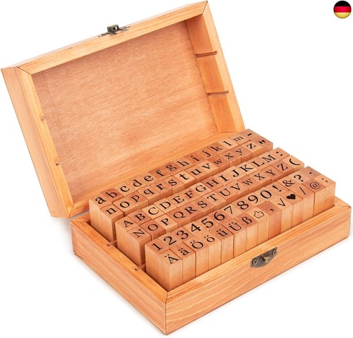 Alphabet stempel set 84 - set,,