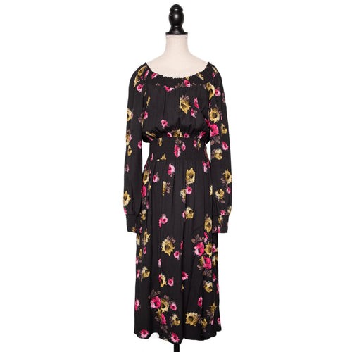 Prada gesmoktes kleid mit - kleid,