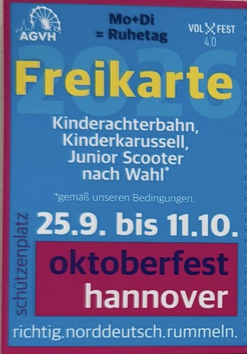 Ticket freikarte oktoberfest - freikarte,