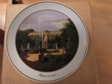 KPM Wandteller Zeitfracht/Sammelteller/Potsdam Schloß Sanssouci
