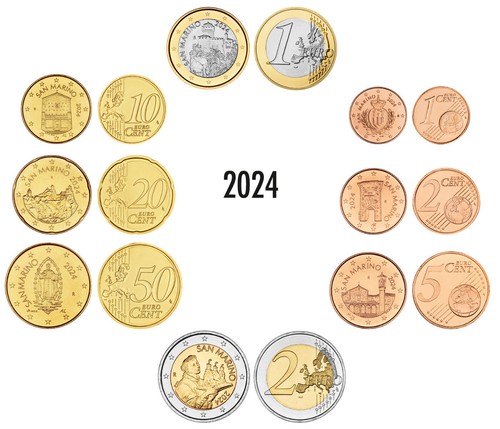 San marino euro - marino, 3,88