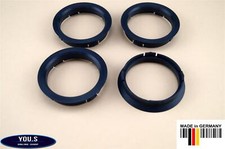4 Zentrierringe 63,3 - 56,1 mm