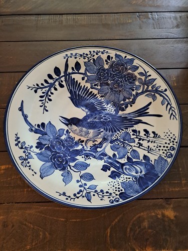 Orignal delfter blau teller - blau,