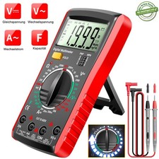 Digital Multimeter Stromprüfer Vielfach-Messgerät Voltmeter Spannungsmesser Neu