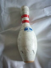 USA WIBC ABC APPROVED AMFLITE Bowling Pin Kegel gebraucht