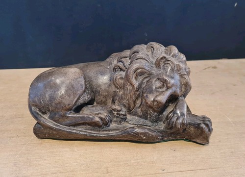Vintage canova löwe skulptur - lÖwe,